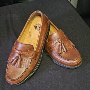 Dockers Brown Leather  Sinclair Kiltey Tassel Loafers